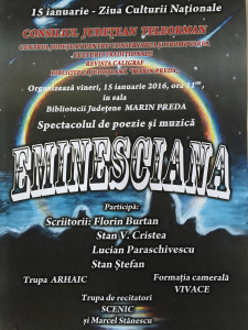 Afis Eminesciana